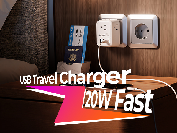 European Travel Plug Adapter