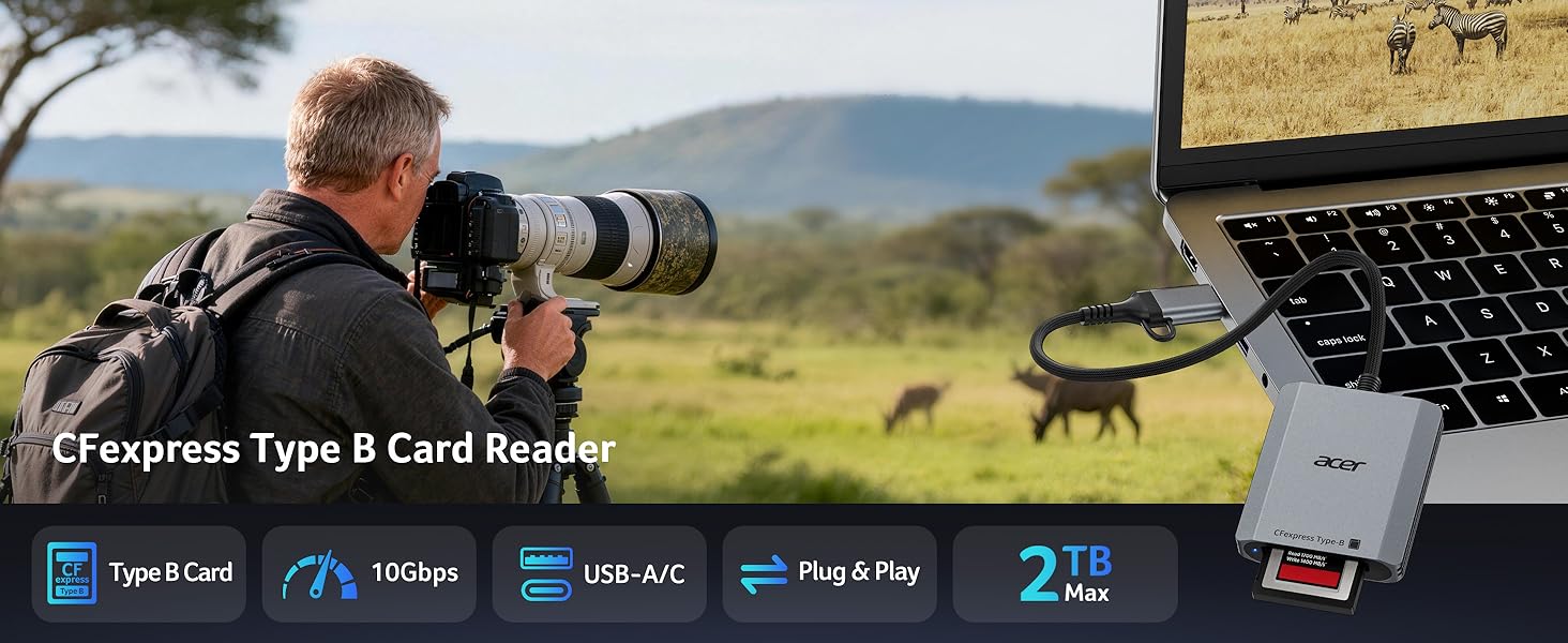 cfexpress type b card reader