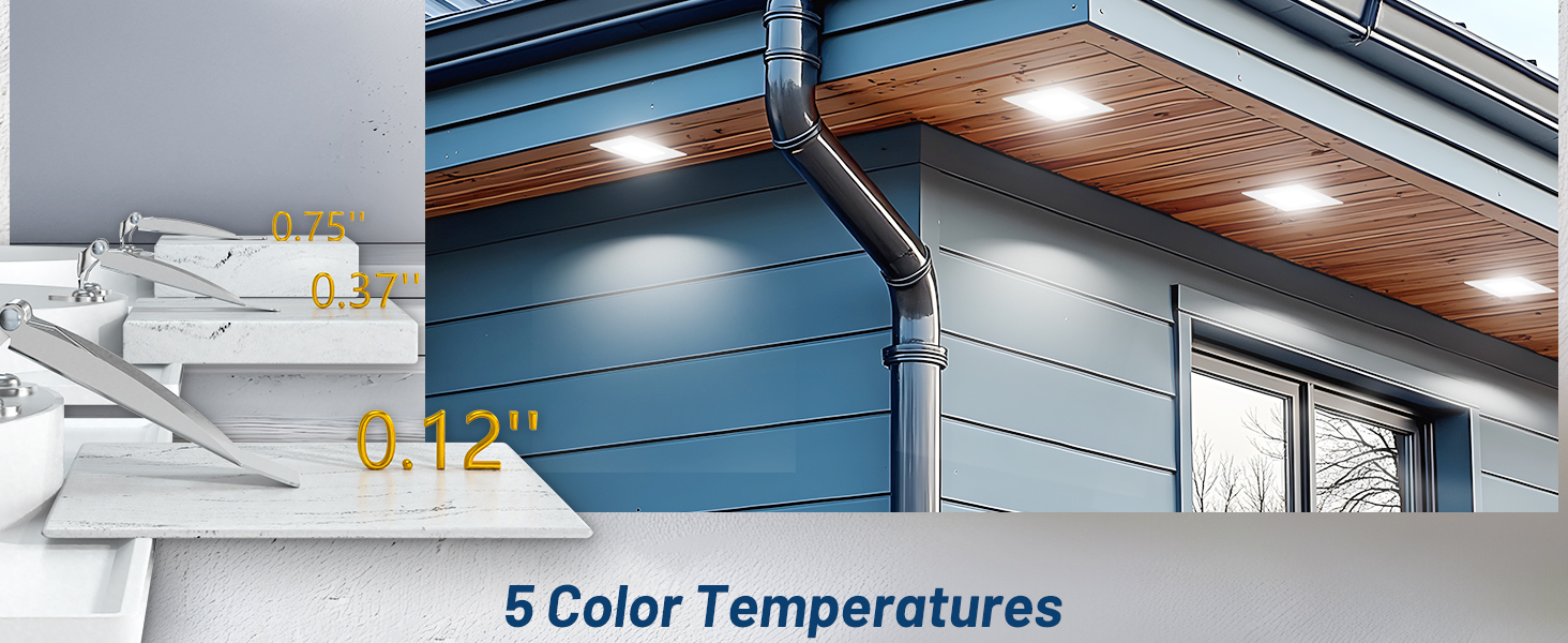 square ceiling light