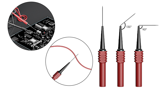 Back Probes with Three Angles