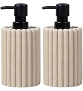 Haocoott Soap Dispensers 350mL 11.84 OZ, 2 PCS Luxurious Hand Dish Lotion Shampoo Soap Dispenser ...
