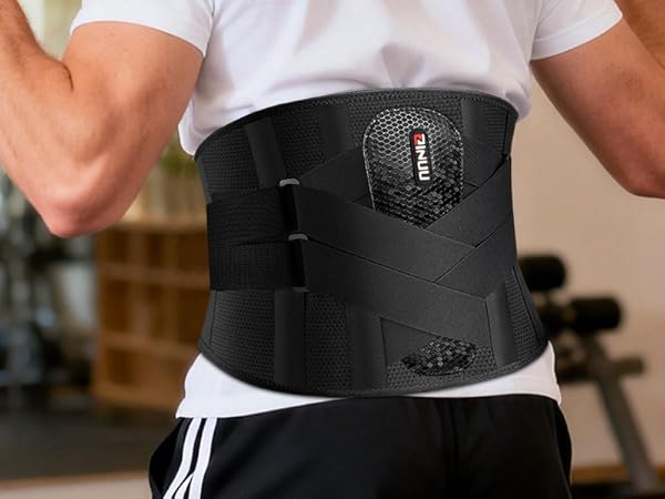 Back support belt for men