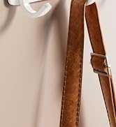 GWAAZXGZ Coat Rack Wall Mount Hooks - 15 Inch Matte White Metal 6-Hook Organizer Wall Mounted, Mo...