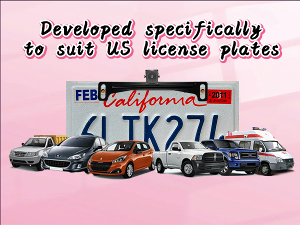 backup camera license plate mount license plate frame backup camera rear camera license plate mount