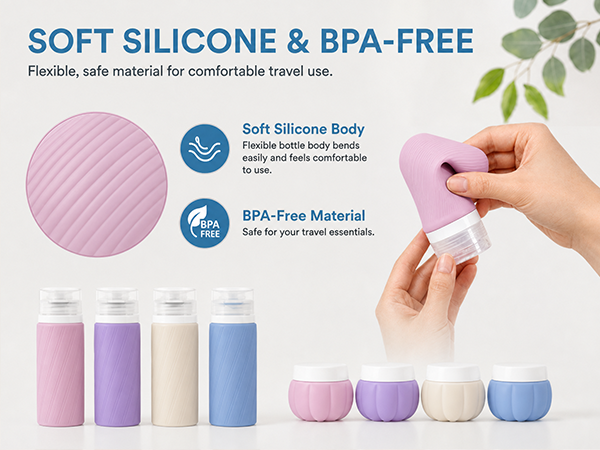 Travel Bottles for Toiletries