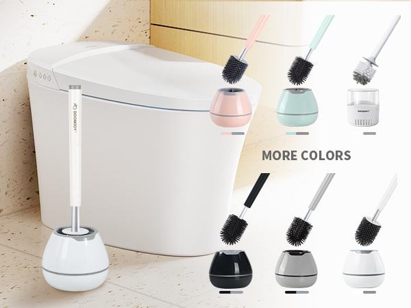 silicone toilet brush