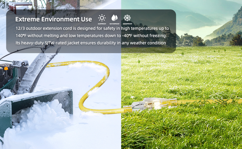 heavy duty outdoor extension cord