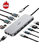 Acer Laptop Docking Station 3 Monitors, 11-in-1 USB C Docking Station with 8K DP, HDMI 4K@60Hz, 1...