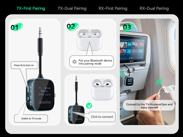 bluetooth adapter for airplane