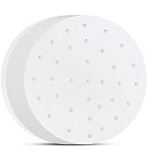 Air Fryer Parchment Paper, Set of 200, 8 inch Round Air Fryer Liners/Dumpling Steam Paper/Perfora...