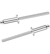 Sunxeke 70pcs 3/16" x 3/8" Stainless Steel Blind Rivets, 4.8 x 10mm Stainless Steel Pop Rivets, P...