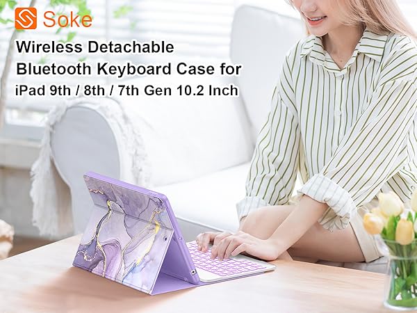 iPad 10.2 inch keyboard case