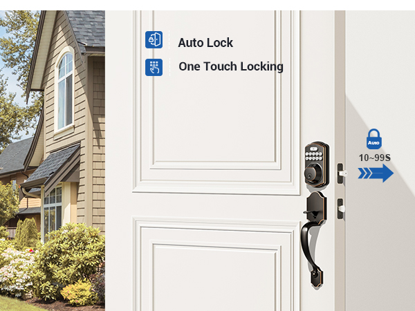 front door lock set