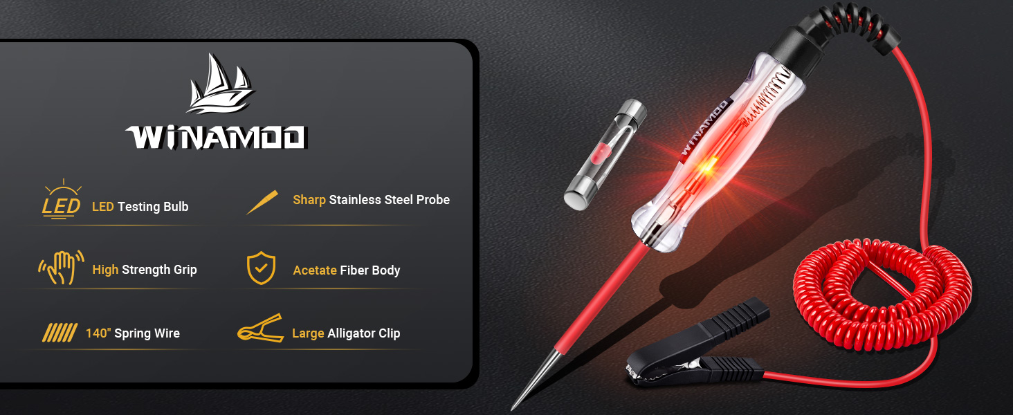 12 volt test light probe