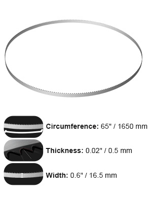 band saw blade metal