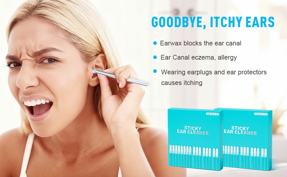 Sticky Ear Cleaning Stick