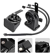 Car Horn for Toyota with 1 to 2 Plug, BANHAO 12V Waterproof Snail Horn High/Low Tune Auto Horn Lo...
