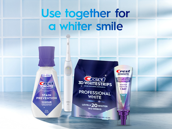 Use together for a whiter smile