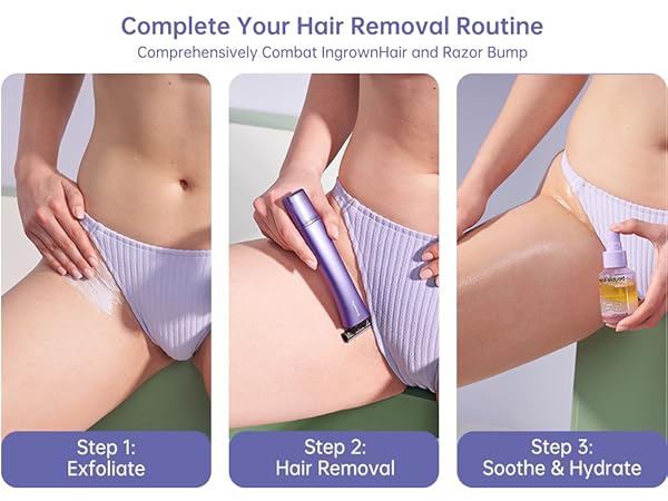 Complete Your Hair Removal Routine