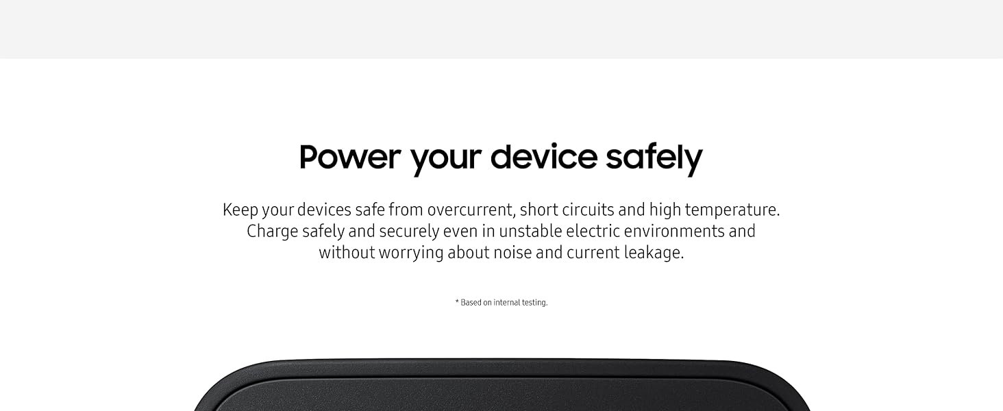 Samsung 15W Power Adapter With USB Cable Black
