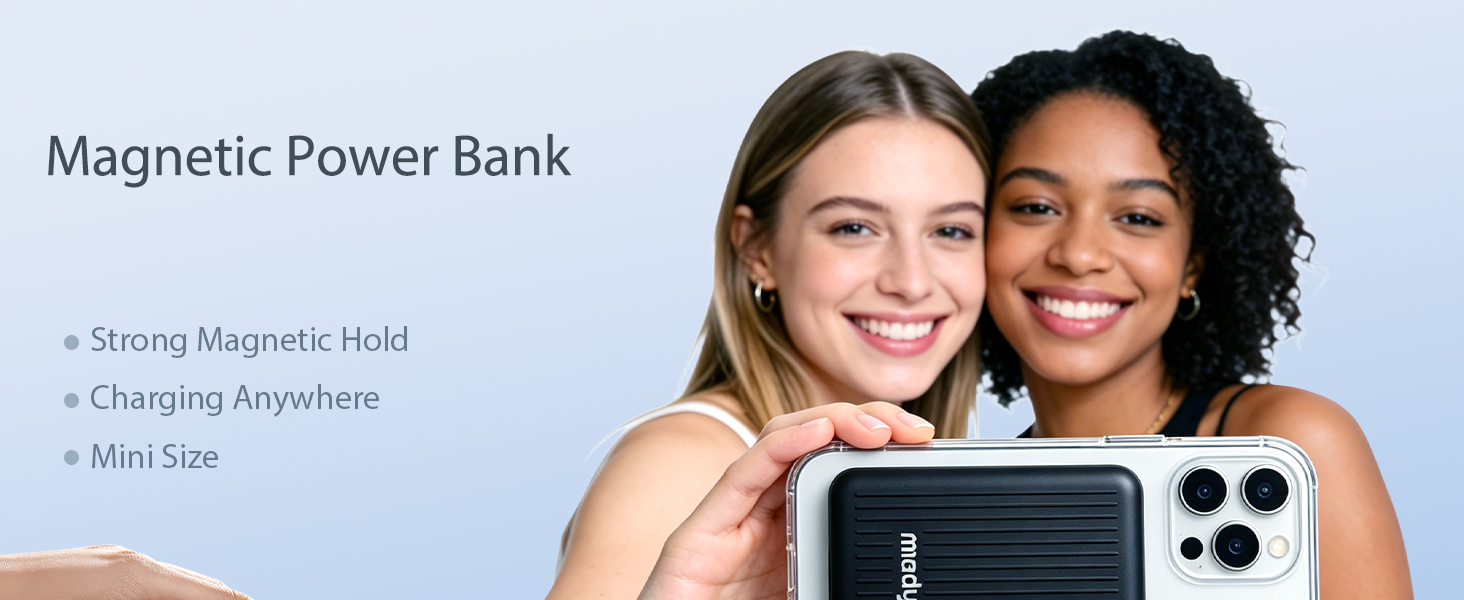 Magnetic Portable Charger Power Bank for iPhone