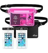 AiRunTech Waterproof Dry Bag and Waterproof Cell Phone Bag for Outdoor Water Sports, Boating, Hik...