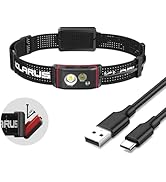 klarus HM5 Rechargeable Headlamp, 800 Lumens Ultra Long Battery Life Headlight, 105 Hours Runtime...