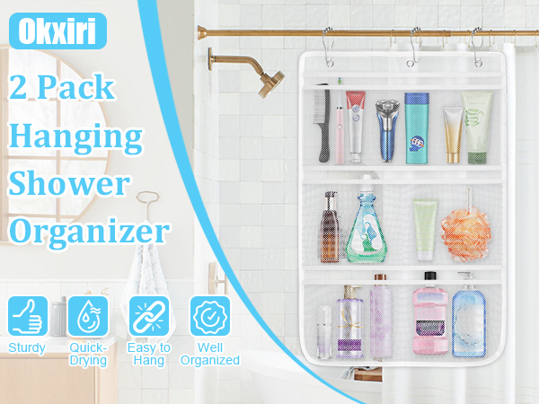 mesh shower caddy