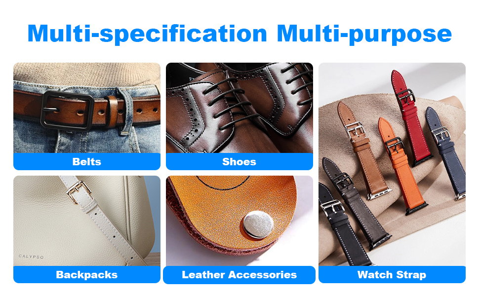 Leather Hole Punch tools for Belts, Watch Bands, Paper, Plastics, DIY, Repair Tools