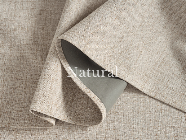 100% blackout linen curtains for bedroom living room farmhouse privacy protection thermal insulated