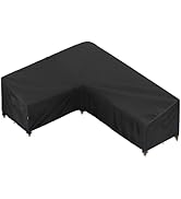iBirdie Outdoor Patio Furniture Cover fit 87" x 112", 85" x 110", 84" x 108" L-Shaped Sectional S...