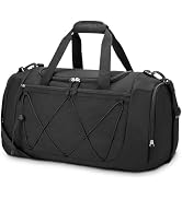 Vorspack Gym Bag for Men - 21 Inches Duffle Bag for Travel Lightweight Duffel Bag with Shoe Compa...