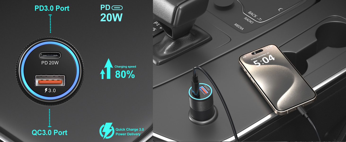 car charger iphone