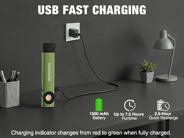 Rechargeable EDC Flashlight