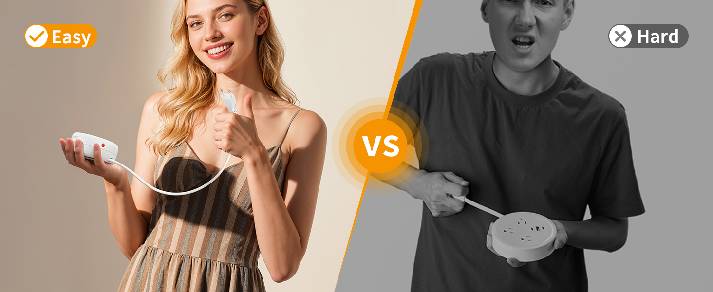 power strip short cord