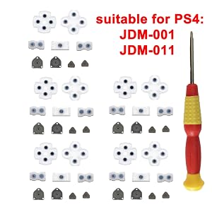 PS4 Silicone Conductive Rubber Pads