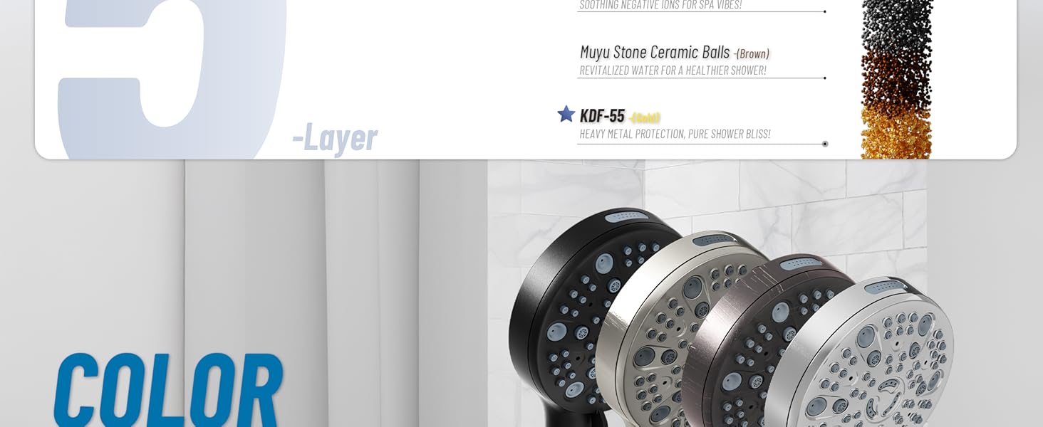 handheld shower head