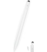 Aplfan Dual Tip Stylus Pen for iPad(2018-2025), Hidden-Port Pencil with All-Day Battery for iPad ...