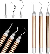 3PCS LED Weeding Tools for Vinyl with Light with Pin and Hook Lighted Pin Pen Weeding Tool for Re...