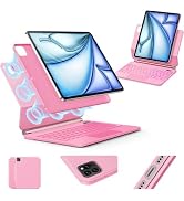 Keyboard Case for iPad Air 13 inch (M4/2026/M3 2025/M2, 2024),iPad Pro 12.9 inch (3/4/5/6th Gen),...