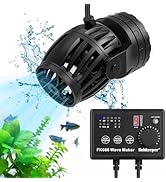 fishkeeper Wave Maker for Aquarium Circulation Pump with Magnetic Suction Base DC Powerhead 1600G...