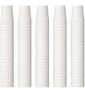 JOLLY PARTY 2 oz Bathroom Cups,700 Pack Small Paper Cups, White Mouthwash Cups, Disposable Mini P...