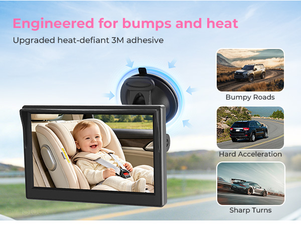 baby car monitor with camera