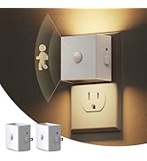 L LOHAS LED Night Light,Plug in Night Light with Motion Sensor and Dusk to Dawn Sensor,[2-Pack] B...