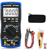Digital Multimeter 770HC 6000 counts True RMS Auto Range,with Data Hold,NCV Function,Temperature ...
