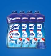 Lysol Disinfectant Laundry Sanitizer, Laundry Detergent Additive, Color Safe Bleach Alternative, ...