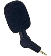 SEYUGOPTI 3.5mm Mini 3-Pole Omnidirectional Microphones for DJI Mic 1/2 for Rode Wireless Go 2 Tr...