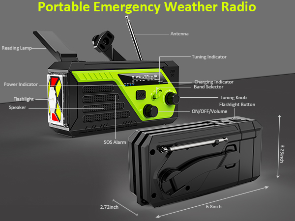 am fm radio portable