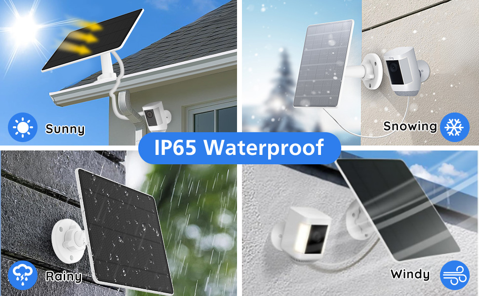 Solar Panel for Ring Camera