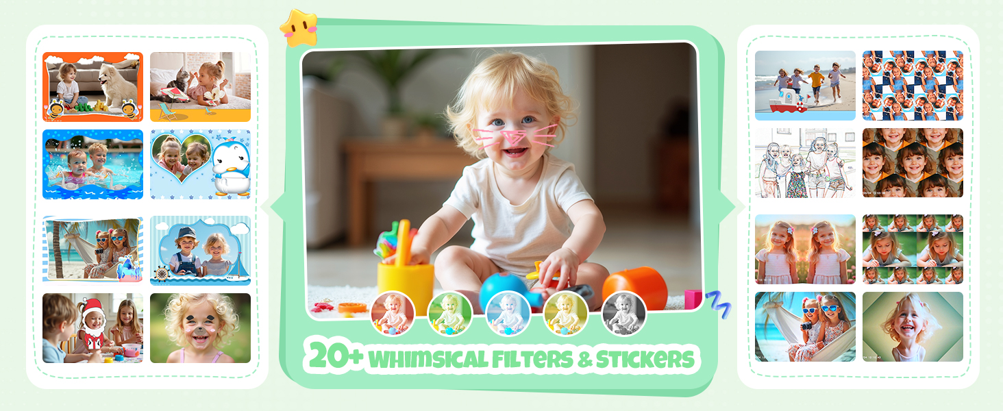 Kids Camera Instant Print